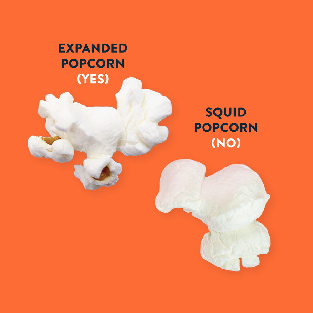 Lesserevil White Cheddar Organic popcorn gift idea with premium packaging.