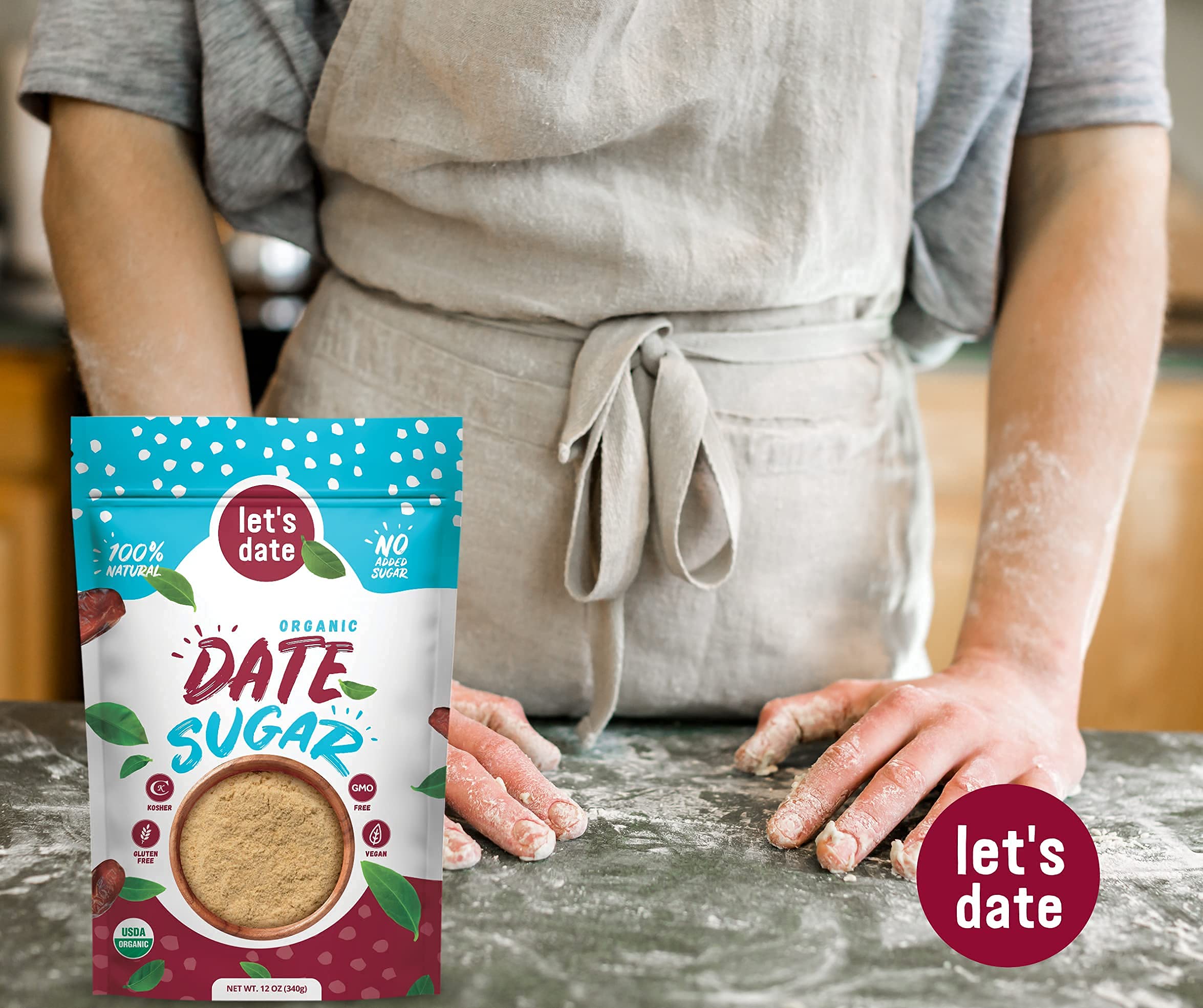 Let’s Date date sugar in gluten-free recipes is compatible with Paleo diets.