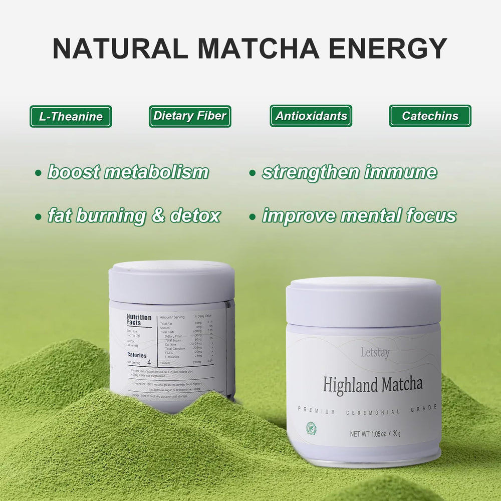 LetStay Matcha whisk ritual invites traditional tea preparation at home.