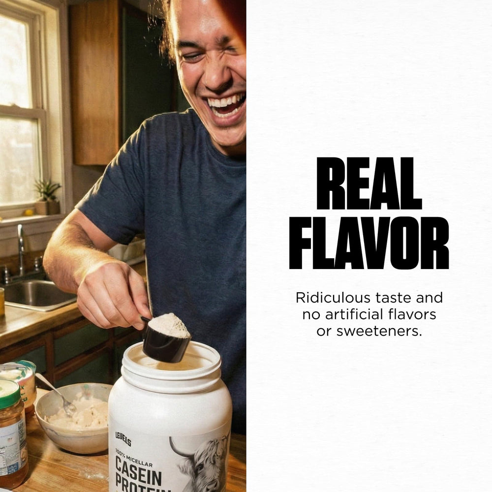 Levels Natural cacao flavor detail for rich chocolate aroma and taste.