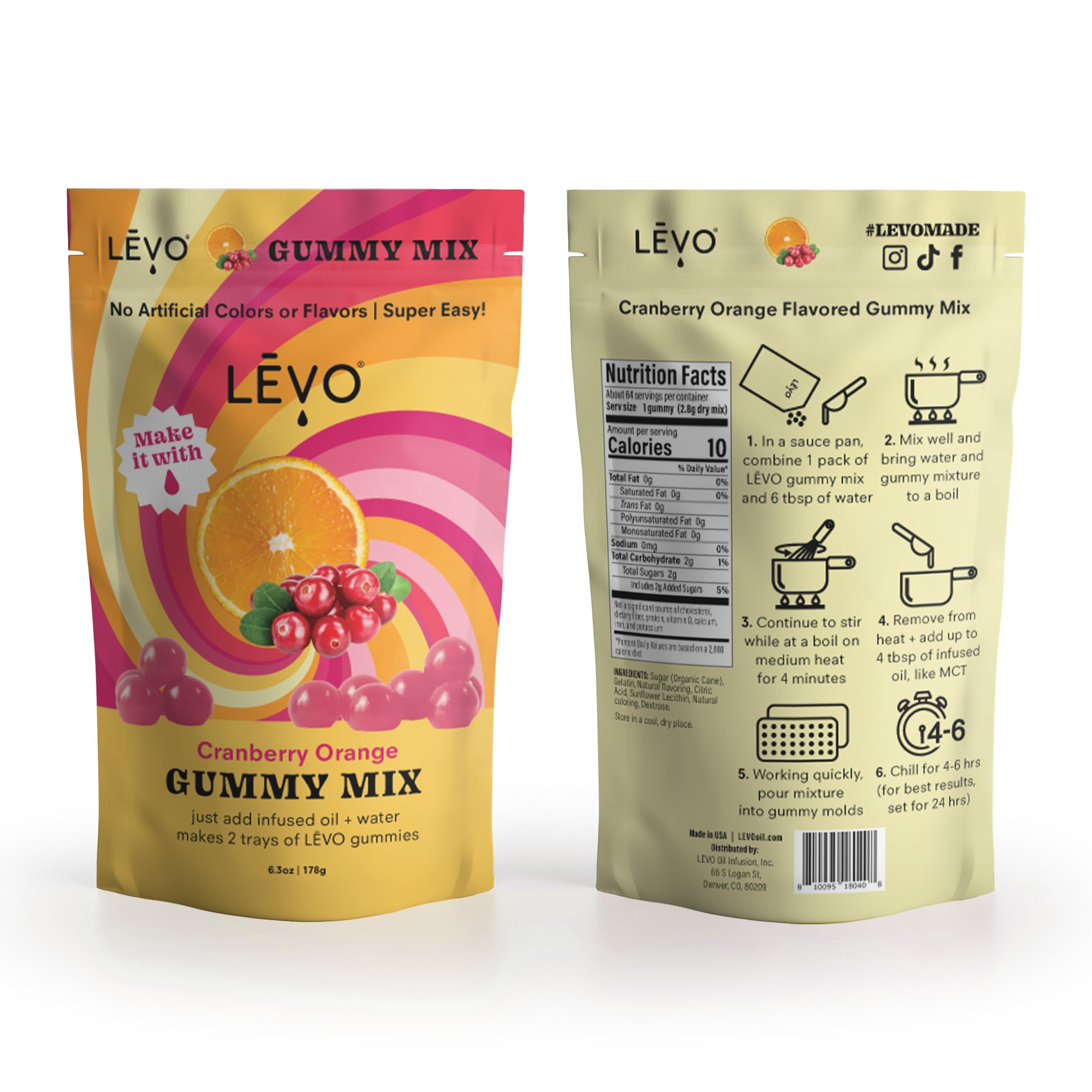 LEVO poured gummy mixture in silicone mold, demonstrating simple infusion and setting process