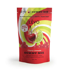 LEVO Gummy Mix Cherry Limeade finished gummies image ready to enjoy