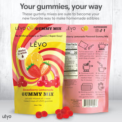 LĒVO Gummy Mix in Molds – easy setup for perfectly shaped gummies