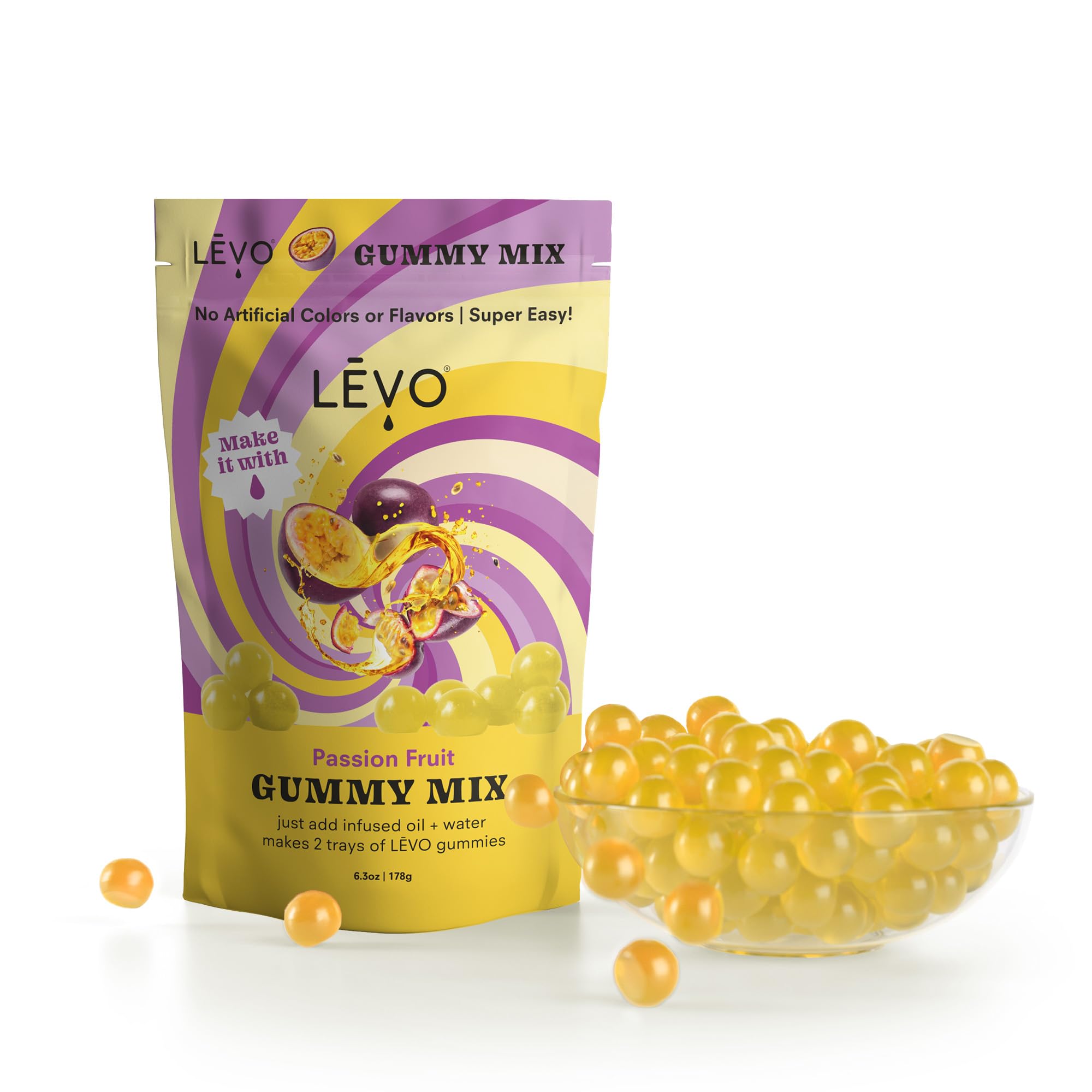 LEVO infusion setup with oil demonstrates seamless at-home infusion for gummies.
