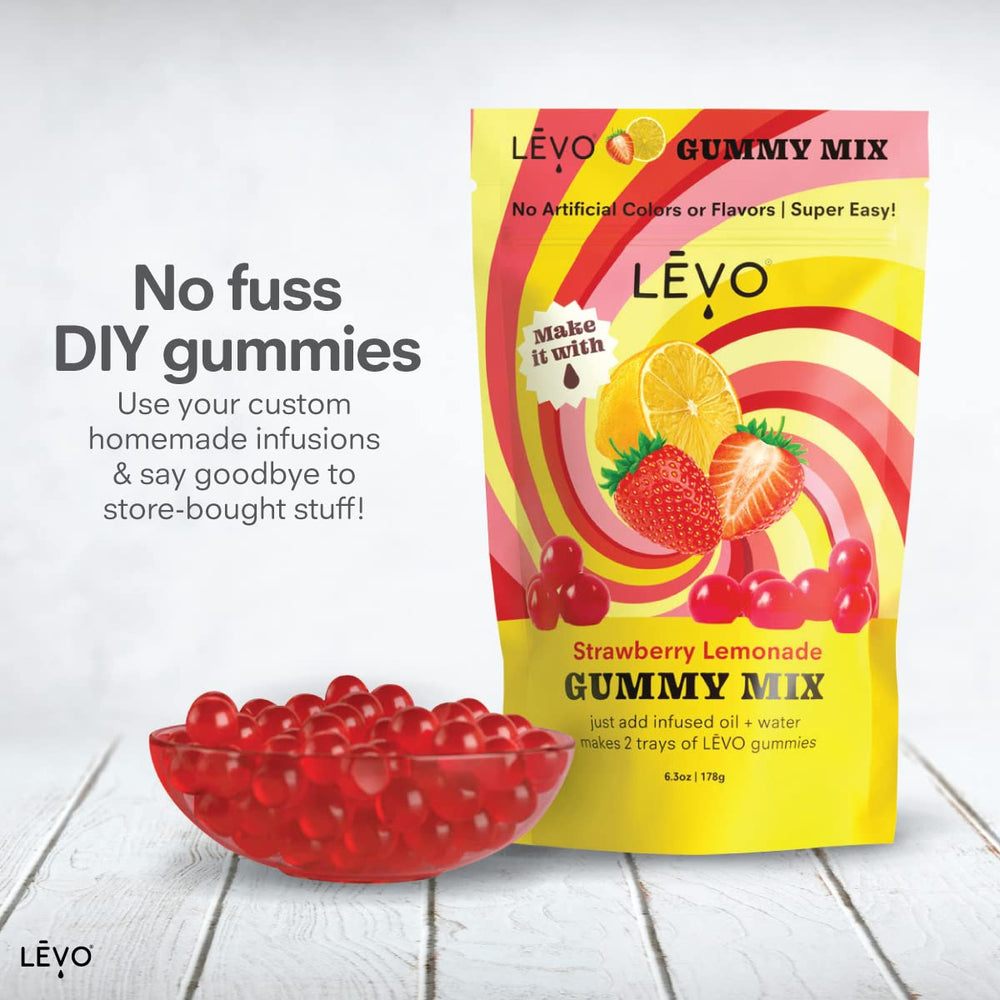 LĒVO Potency Control Gummies – tailor strength with infused oil