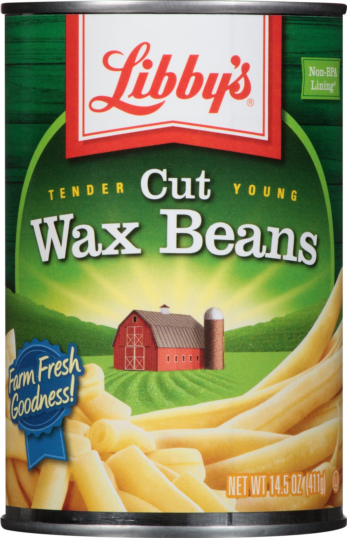 Libby's front packaging showing can label and product identification, convenient pantry benefit