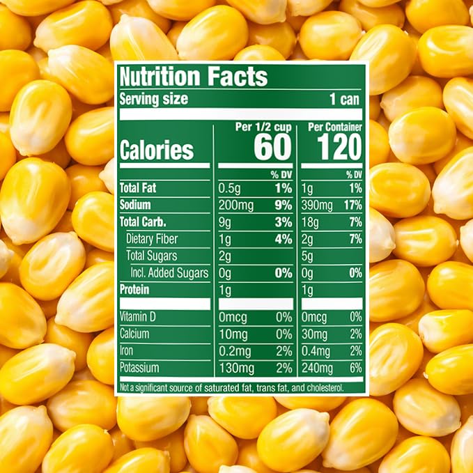 Libby's corn in a can captures just-off-the-cob crispness, perfect for chowders and sides.