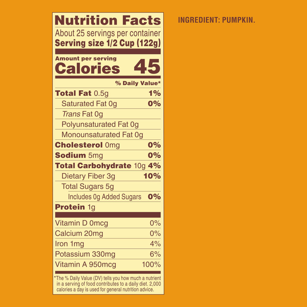 Libby’s pumpkin supports versatile desserts and baking with pure flavor.