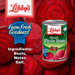 Libby's close-up of beet texture showcasing tender bite and natural color