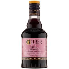 Liber & Co. Real Grenadine hero bottle, rich color ideal for cocktails.