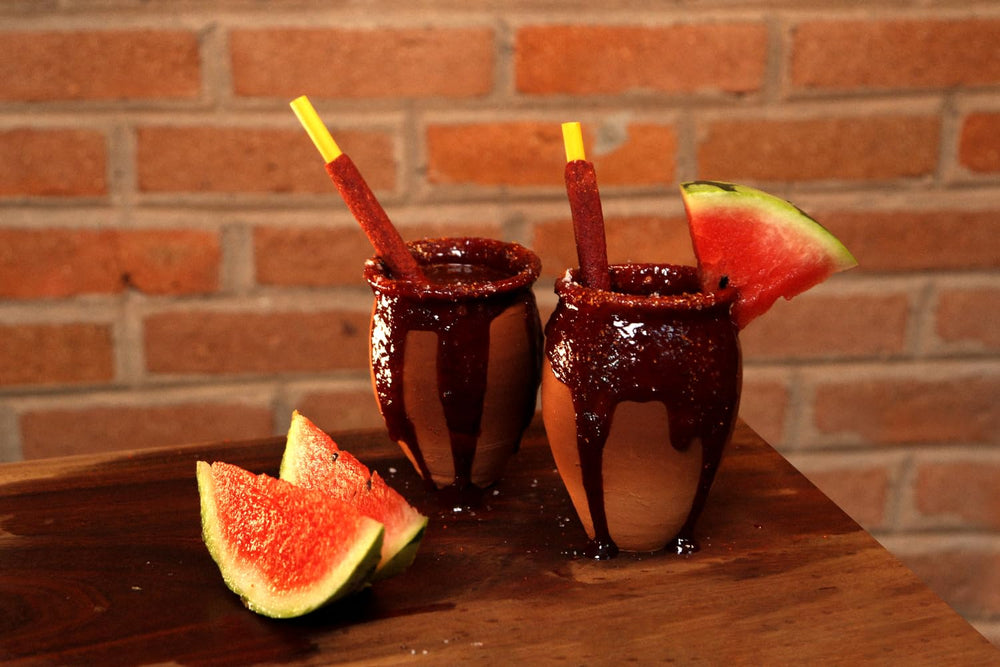 Lichana Chamoy dip rim enhances chips and snacks with Mexican flavor.