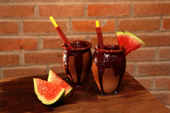 Lichana Chamoy dip rim enhances chips and snacks with Mexican flavor.