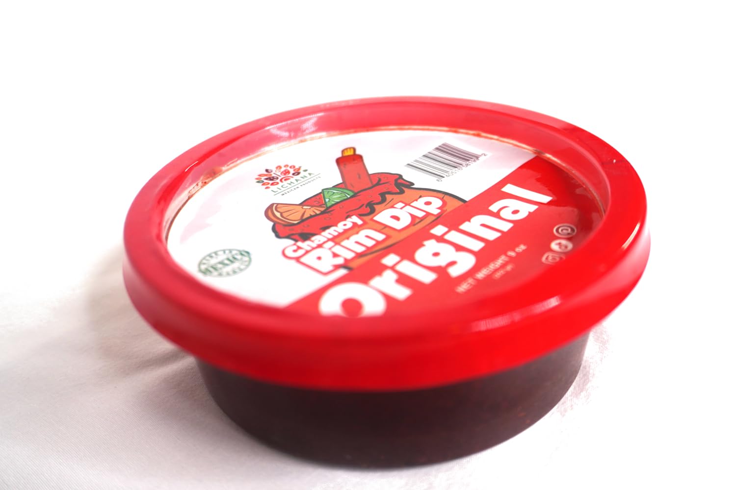 Lichana Chamoy dip rim pour on glass enhances cocktails with a versatile tangy twist.