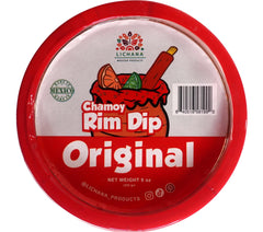 Lichana Chamoy dip rim 9oz adds bright tangy sweetness to beverages.