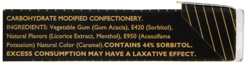 LICORETTE candy on desk suggests quick, flavorful break during work.