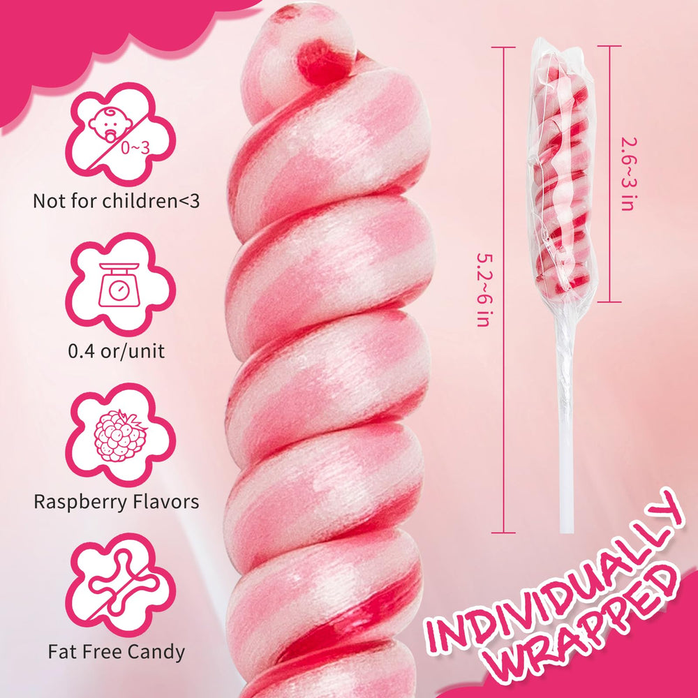 LIDATREE raspberry lollipops displayed at weddings add festive color.