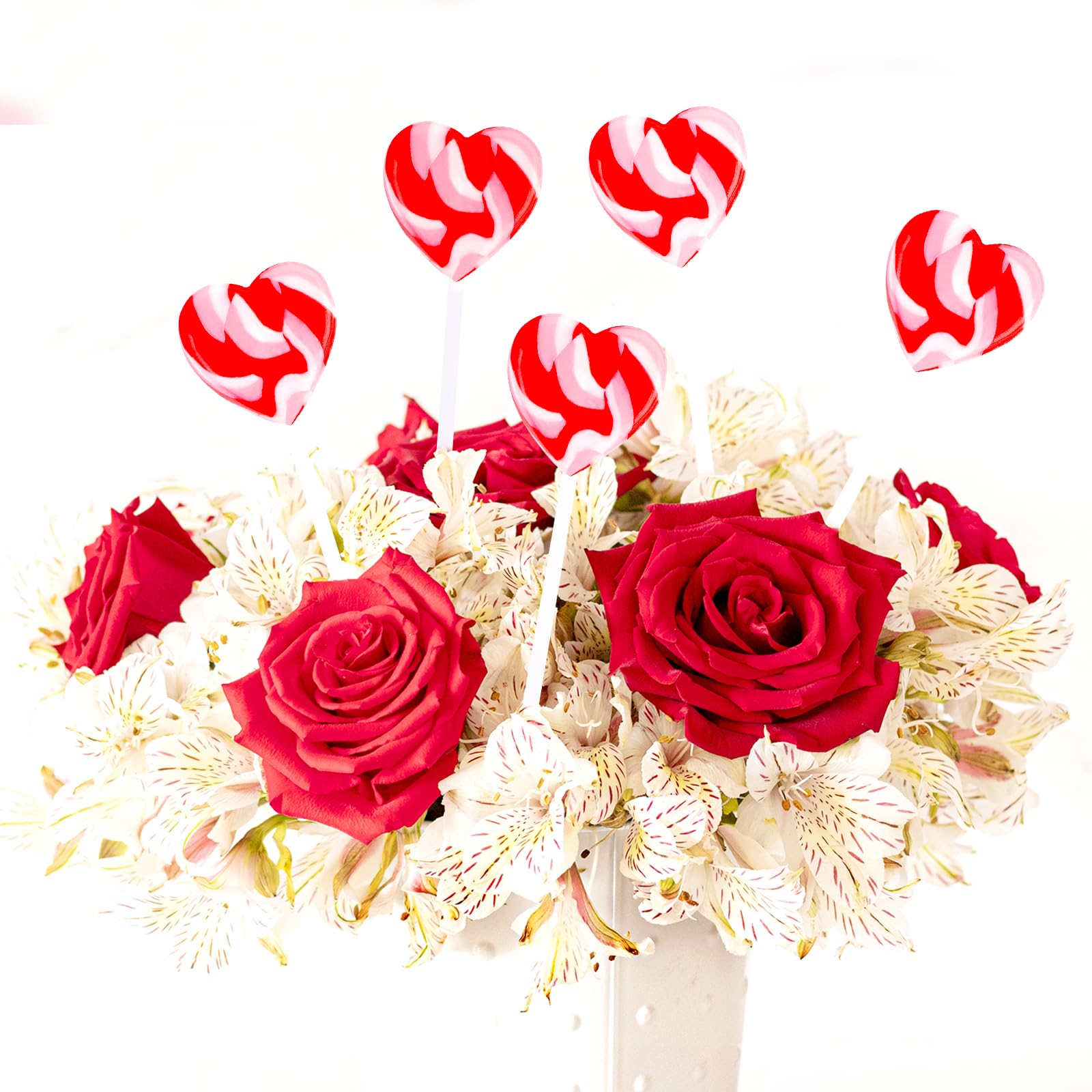 LIDATREE Individually wrapped heart lollipops ensure tidy gifting and sharing.