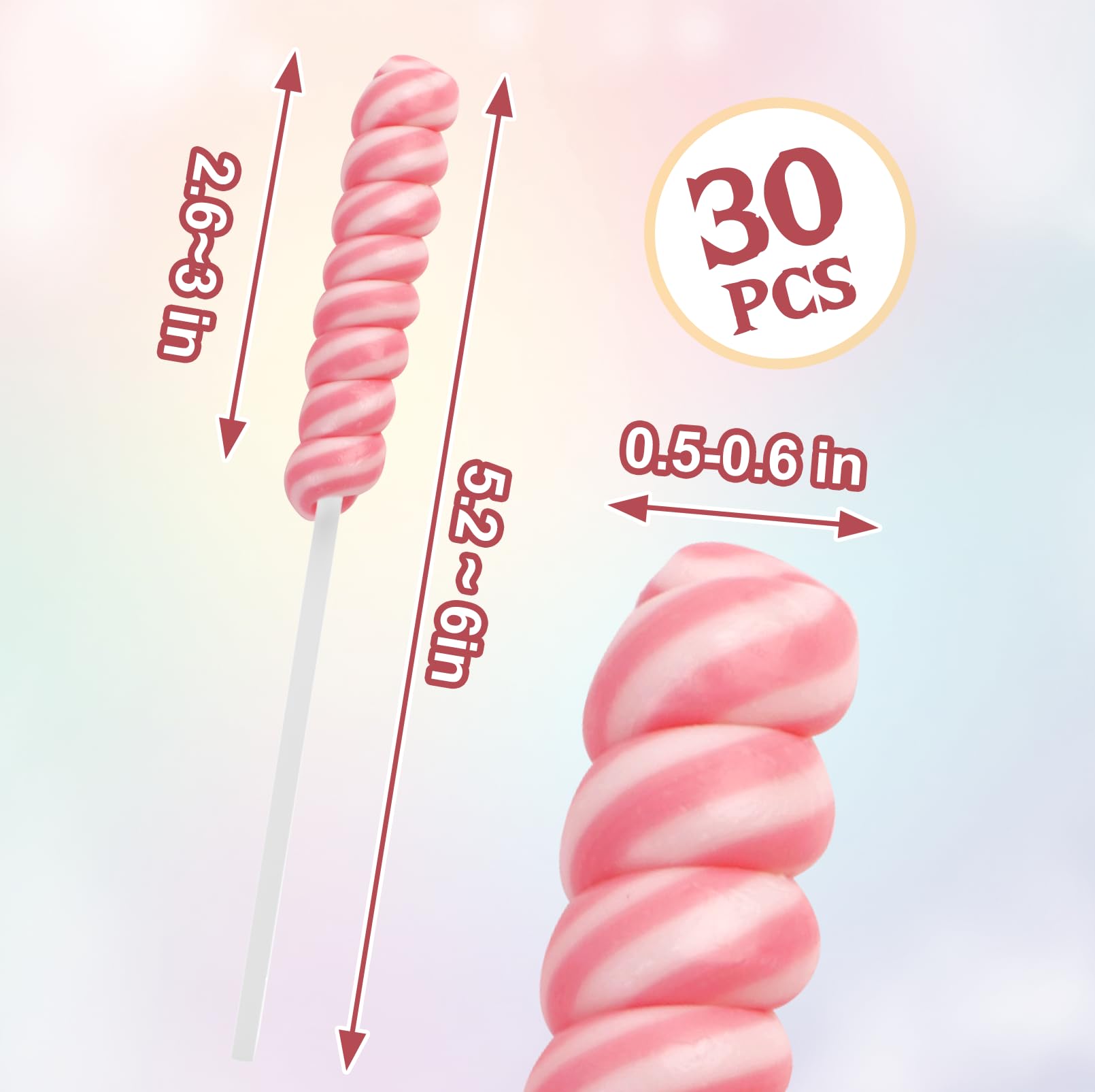 LIDATREE strawberry lollipops make charming gifts for friends and family.
