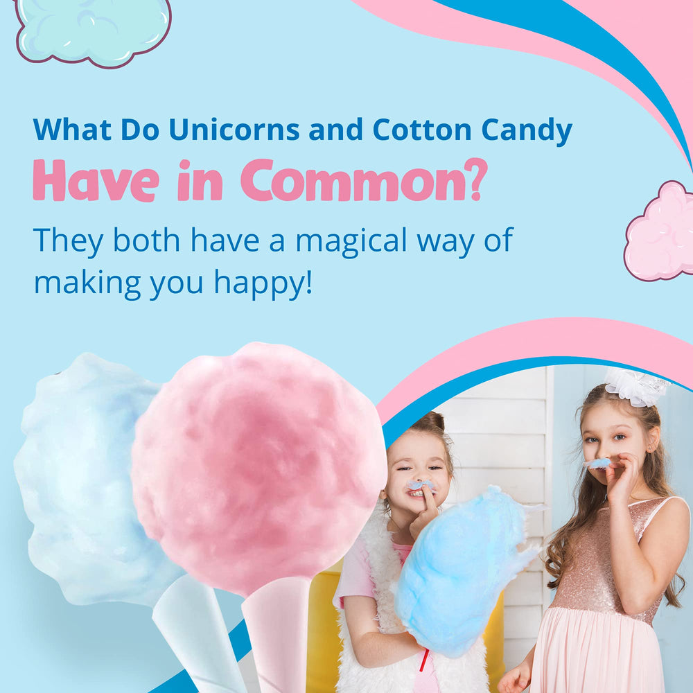 Lieber's packaging keeps cotton candy fresh with long shelf life