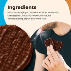 Lieber's kosher dairy-free rice cakes highlighted as gluten-free snack option.