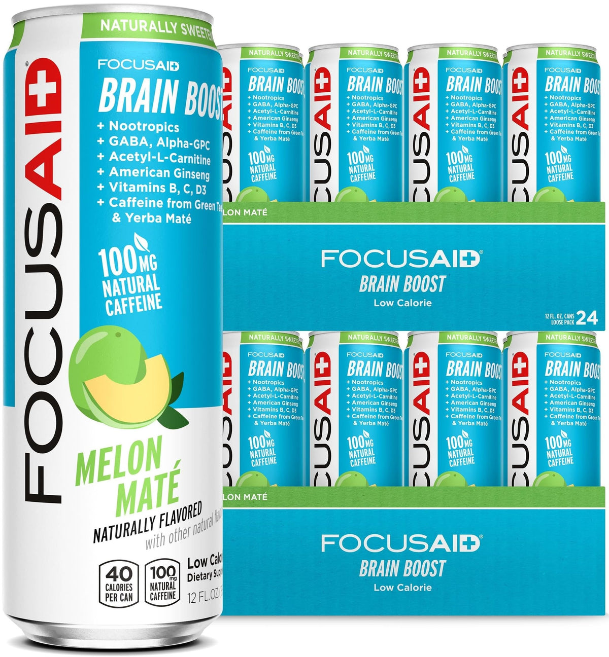 LIFEAID FOCUSAID energy can front view for focused daytime energy