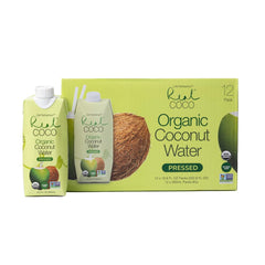 Life Refreshed Real Coco coconut water pack shot for convenient on-the-go hydration