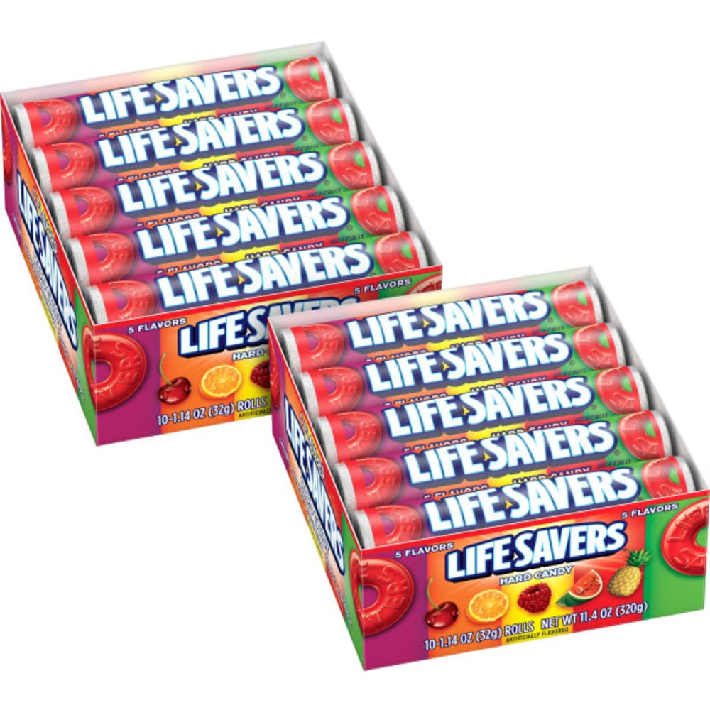 Life Savers 5 flavors bulk pack ready for sharing in the breakroom
