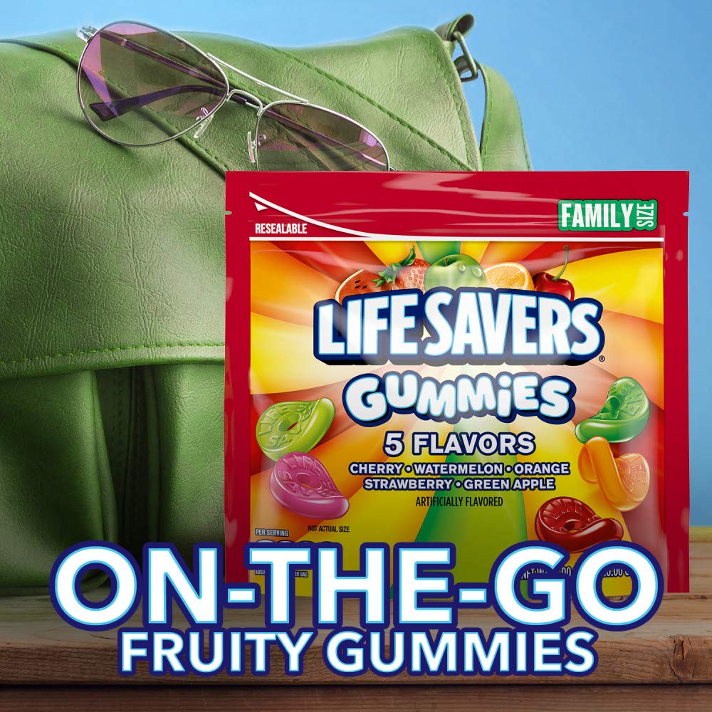 Life Savers bulk pack in-store display for easy grabbing