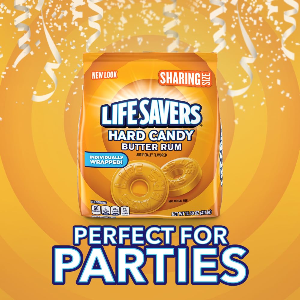 Office desk treat Life Savers Butter Rum for a quick mood lift.