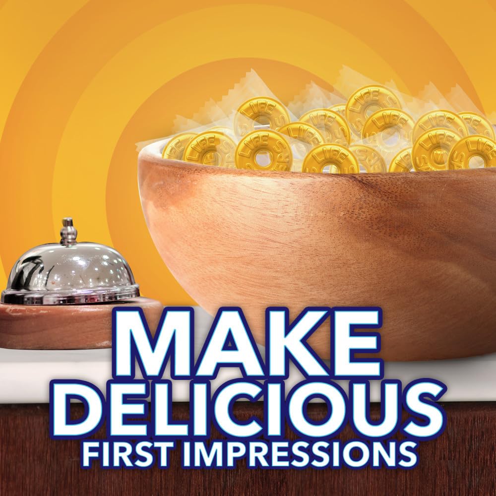 Pinata filler Life Savers Butter Rum adds playful party moments.