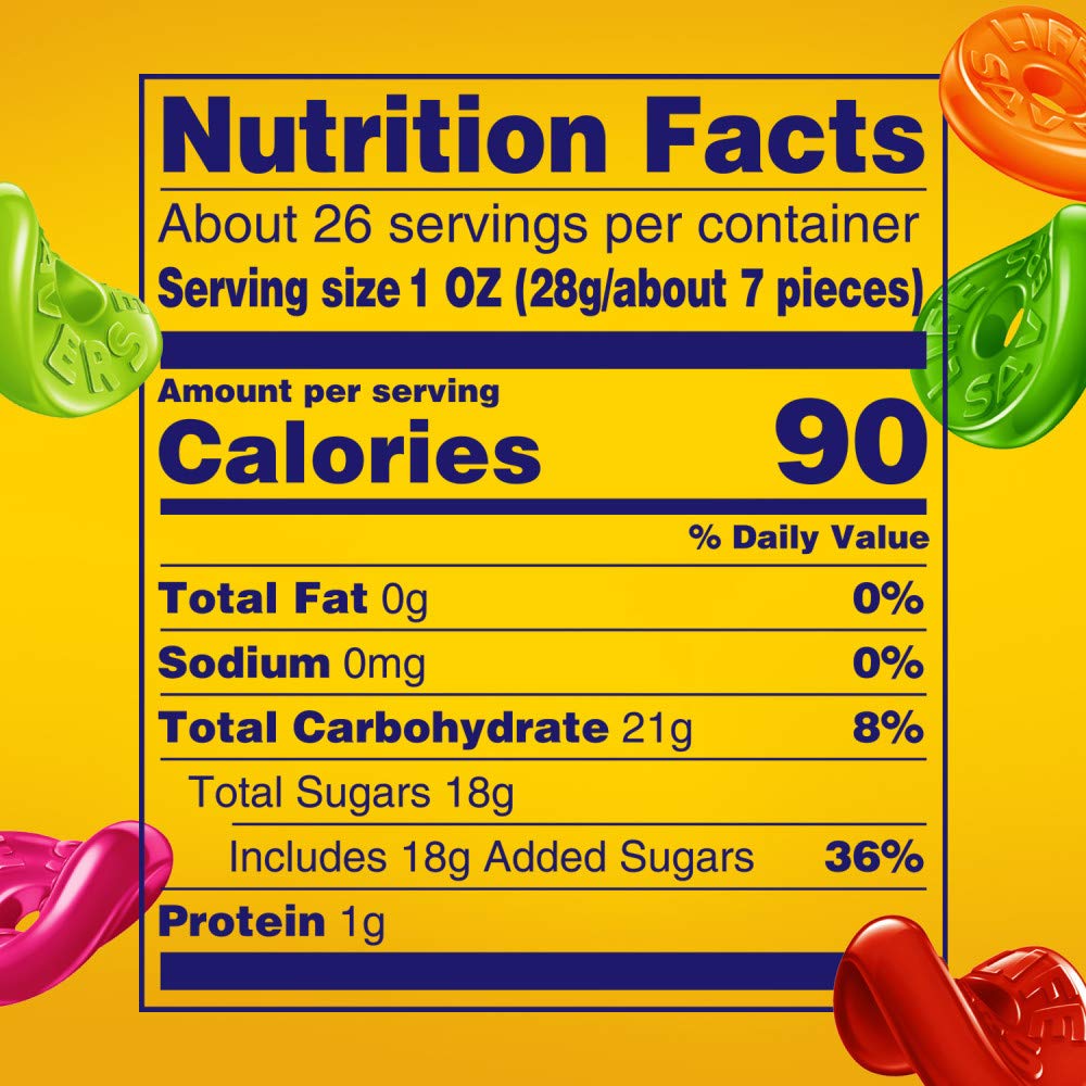 Life Savers cherry gummy candies for a fruity treat