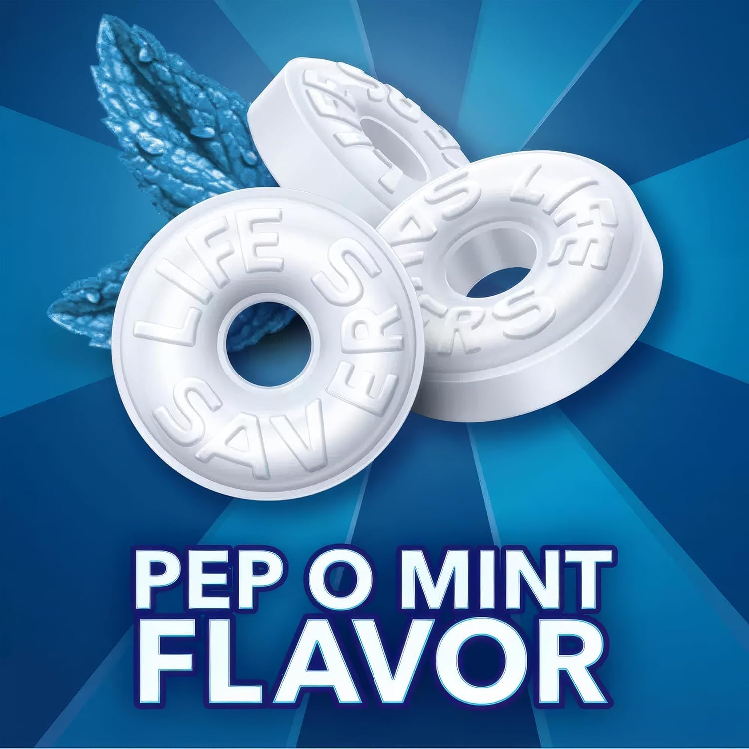 Life Savers Pep O Mint mints inside bag ready to grab on the go
