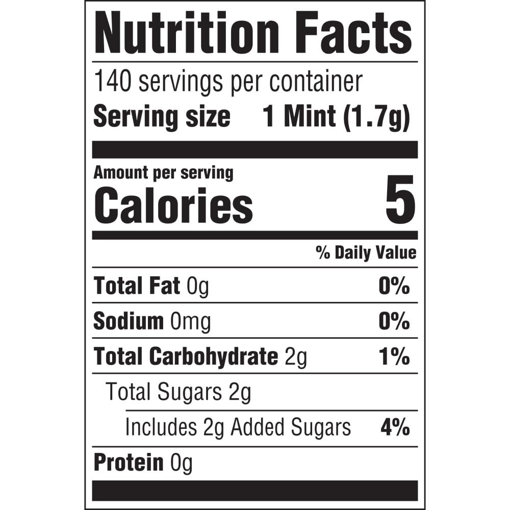 Life Savers Pep-O-Mint roll packaging image highlighting convenient on-the-go breath mints