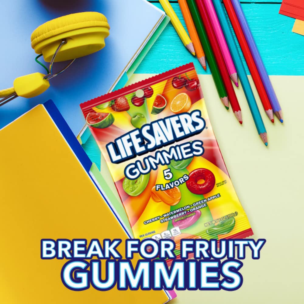 Life Savers gummies purse snack on the go for quick gratification
