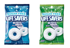 Life Savers Sugar Free Wint O Green roll for a refreshing minty pick-me-up.