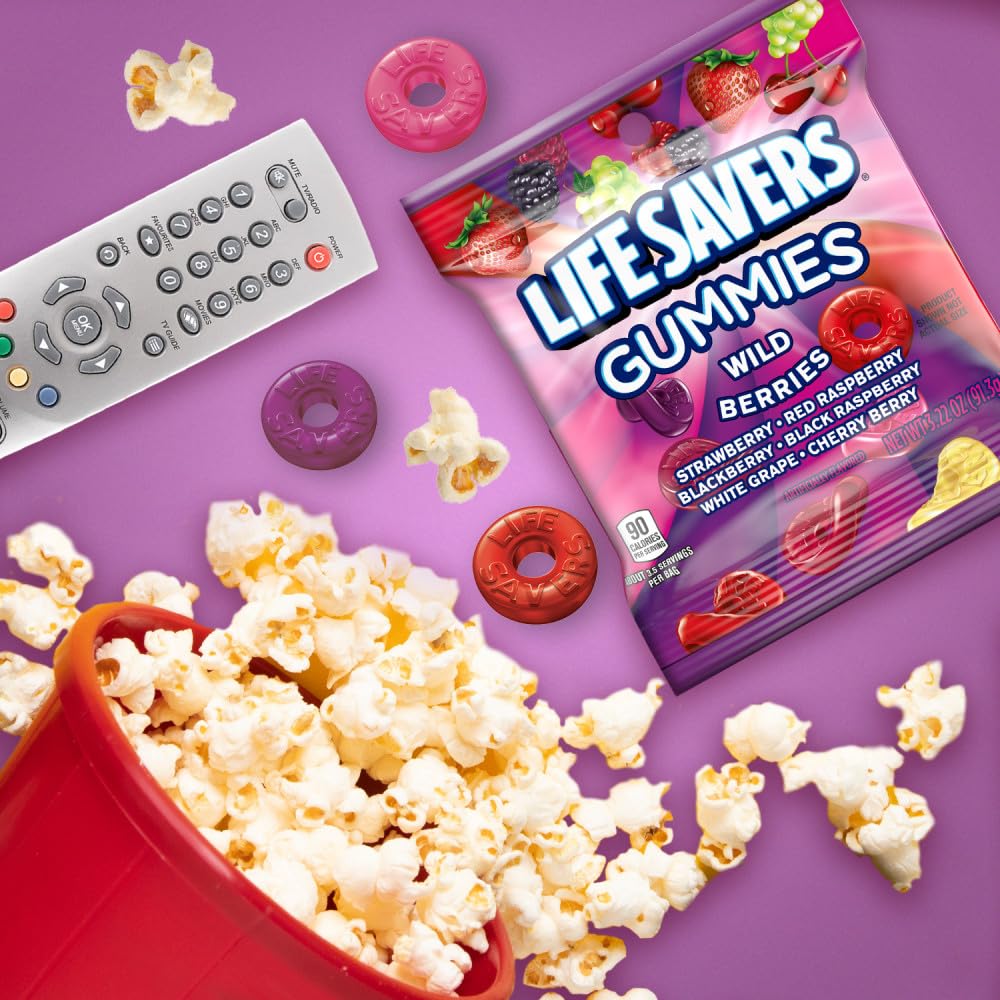 Life Savers Wild Berries packaging looks gift-ready for gifting moments.