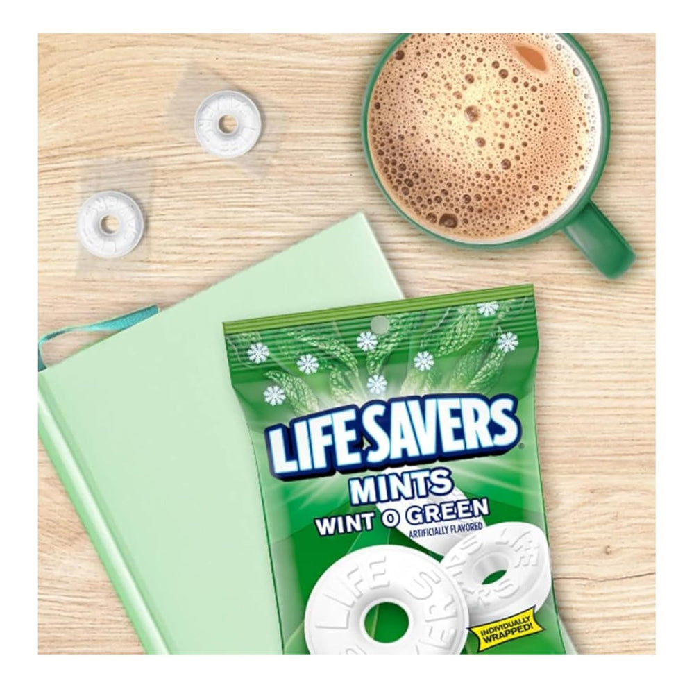 Classic Life Savers shape adds fun to candy bowls.