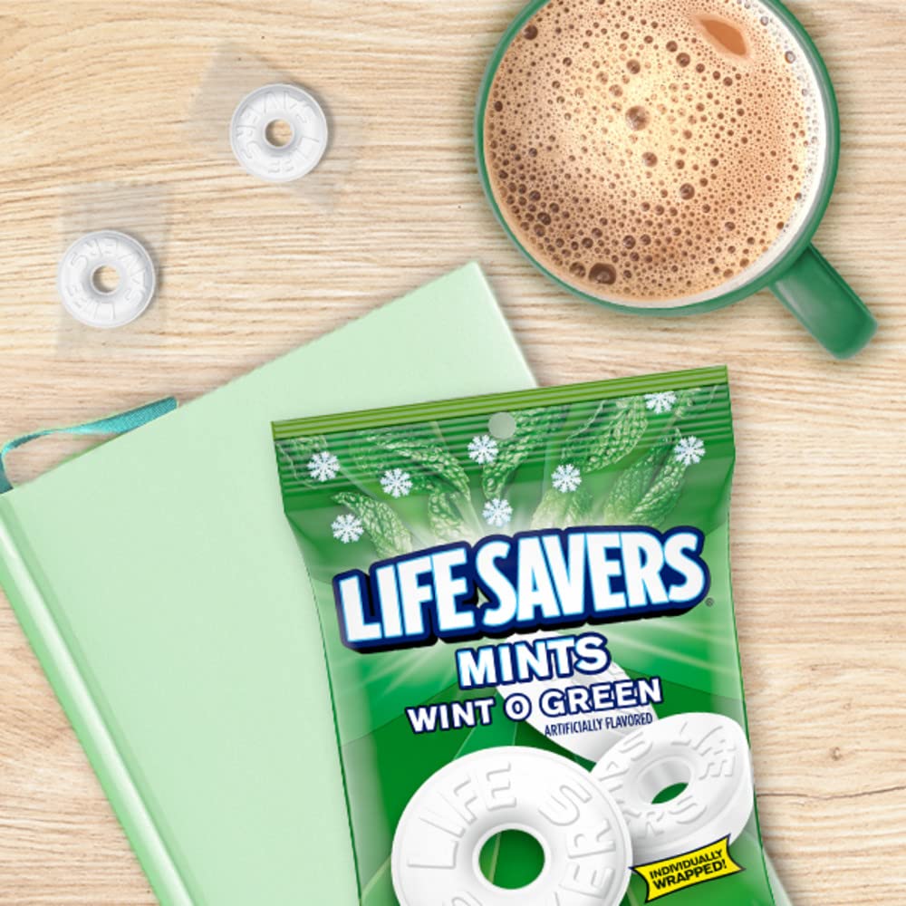 On-the-go Life Savers Wint-O-Green pack keeps desks fresh