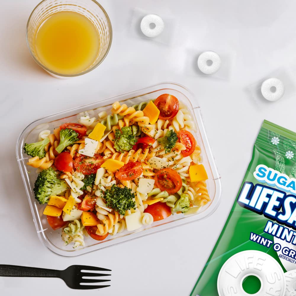 Life Savers Wint-O-Green mints after dinner breath freshener