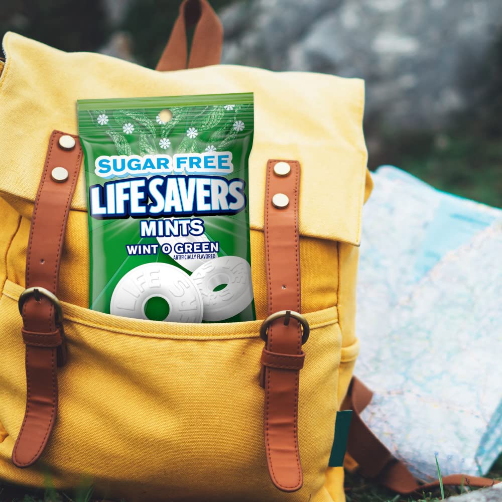 Life Savers Wint-O-Green mints party tray display at gatherings