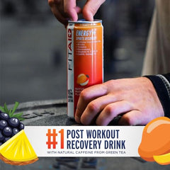 LIFEAID FITAID Energy flavor graphic highlights bright flavors and low calories