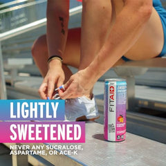 LIFEAID FITAID ENERGY 12-pack can display compact keto-friendly choice