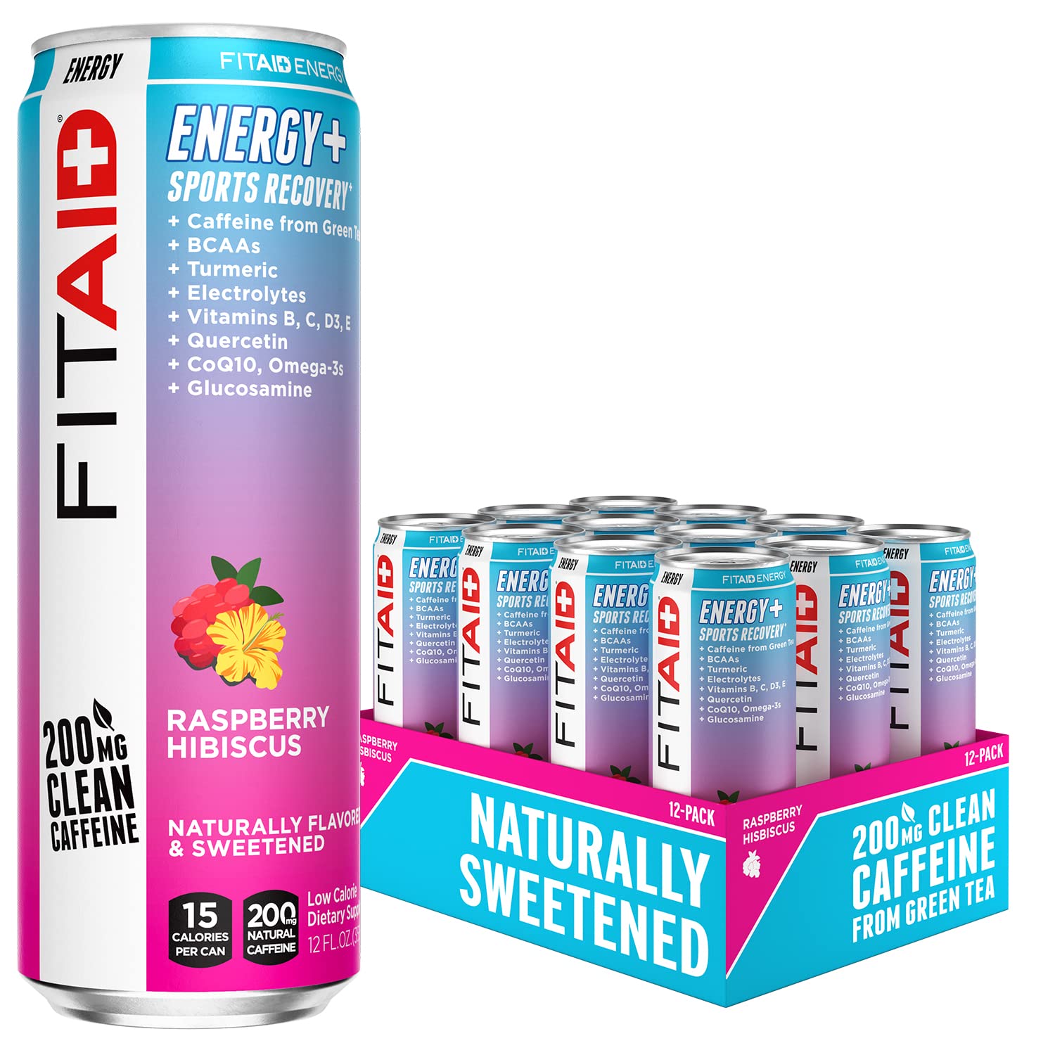 LIFEAID FITAID ENERGY raspberry hibiscus can boosts energy for workouts