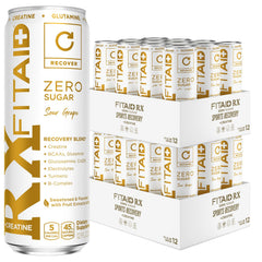 LIFEAID FITAID RX Zero bottle ready for post-workout recovery