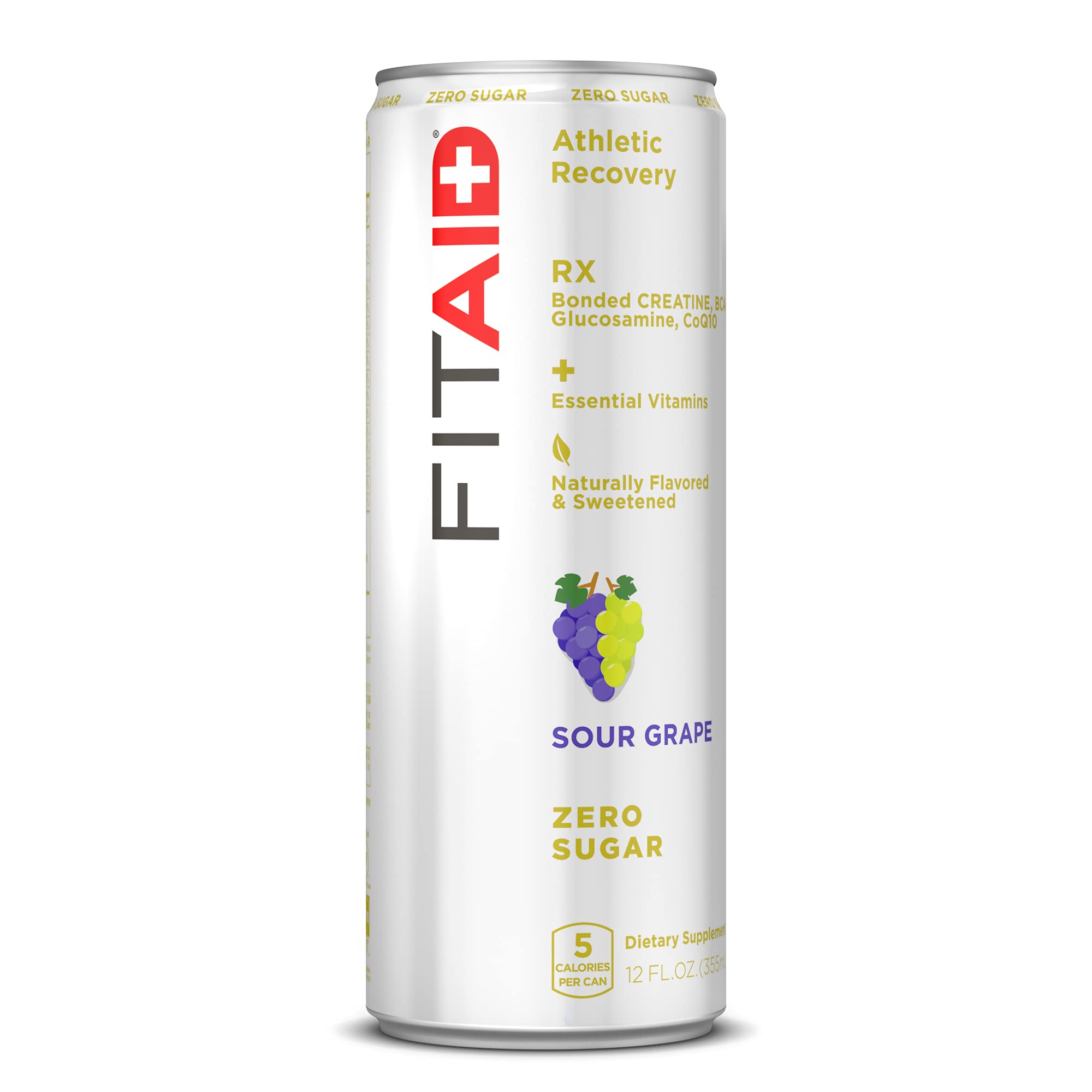 LIFEAID FITAID RX Zero hydration in a glass with ice