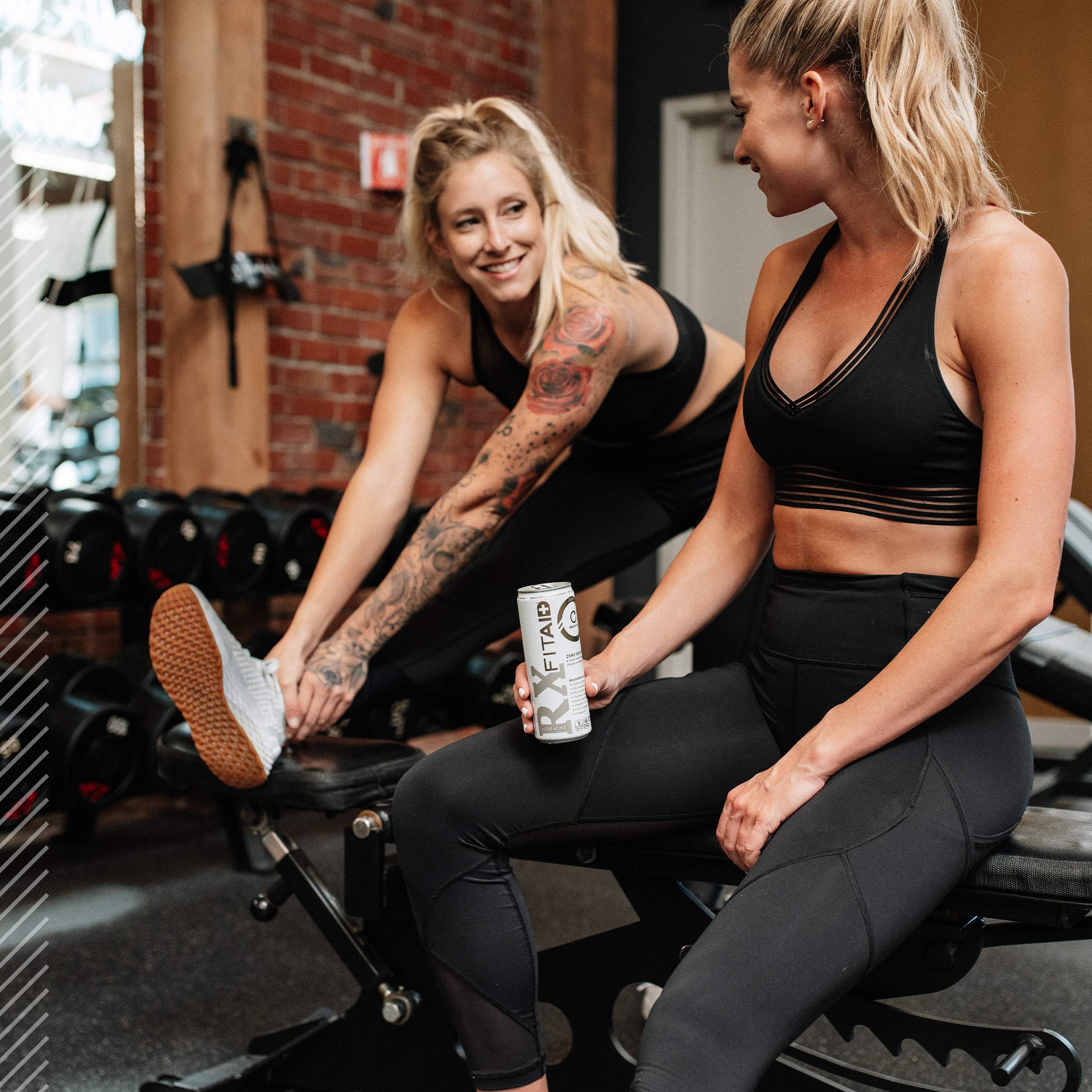 LIFEAID FITAID RX Zero recovery scene after workout