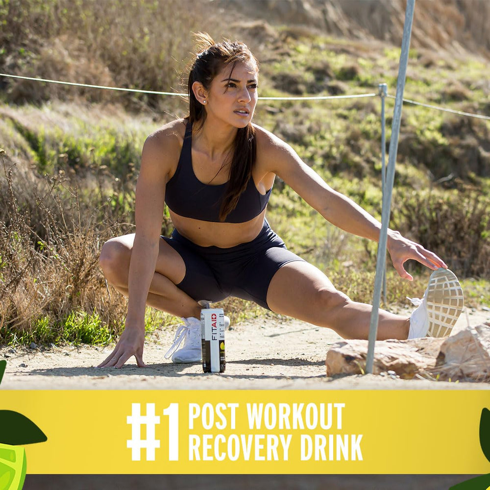FITAID ZERO keto-friendly label emphasizing sugar-free recovery option.