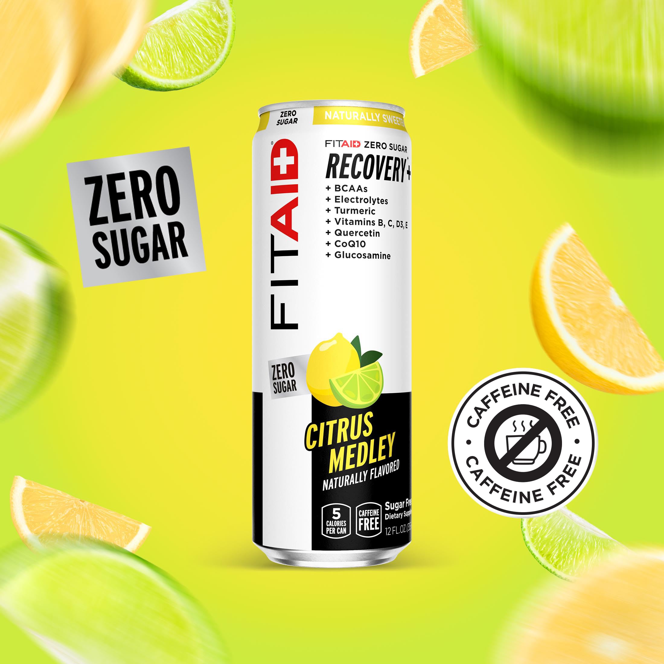 Six-pack display features keto-friendly, zero-sugar recovery options