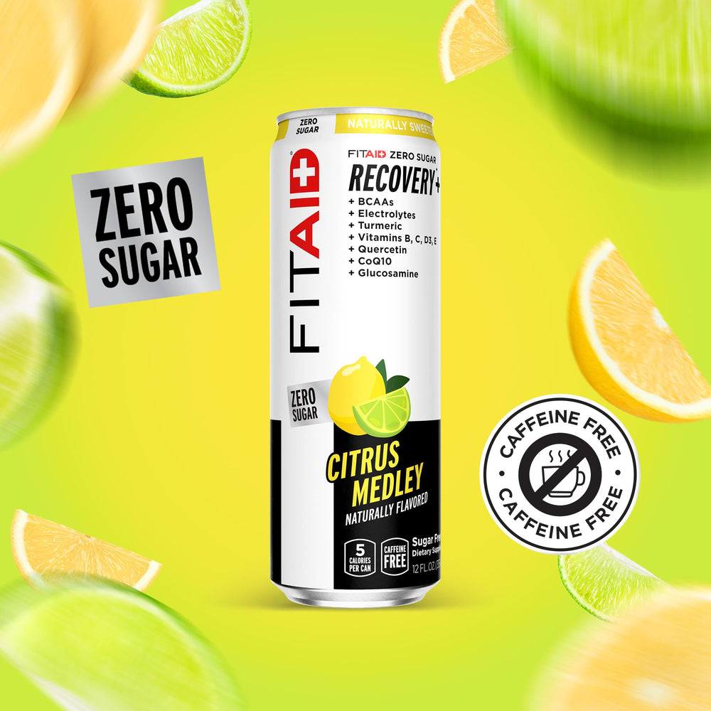 Six-pack display features keto-friendly, zero-sugar recovery options