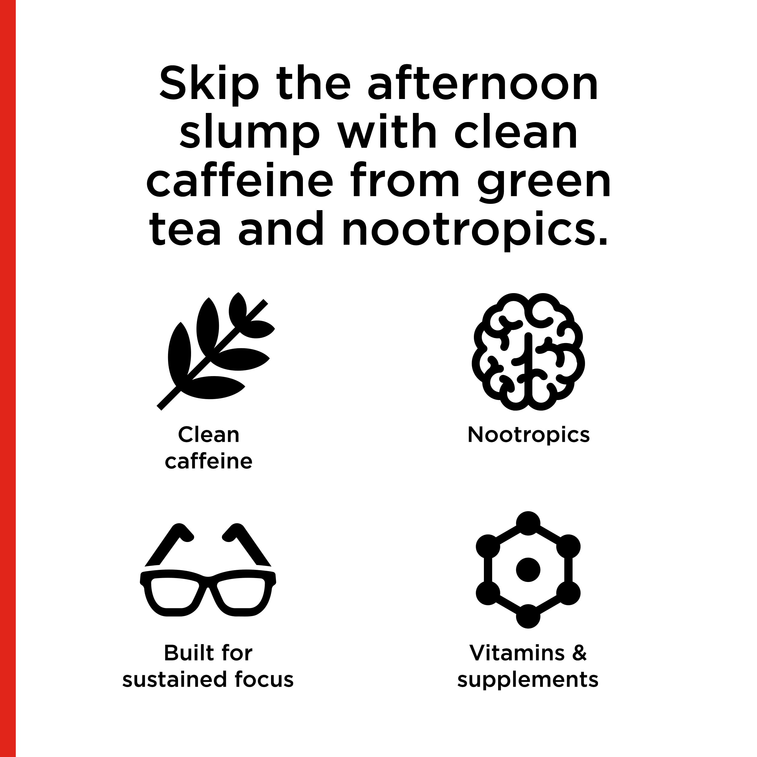 LIFEAID FOCUSAID ZERO SUGAR pack of 12 for consistent daily energy